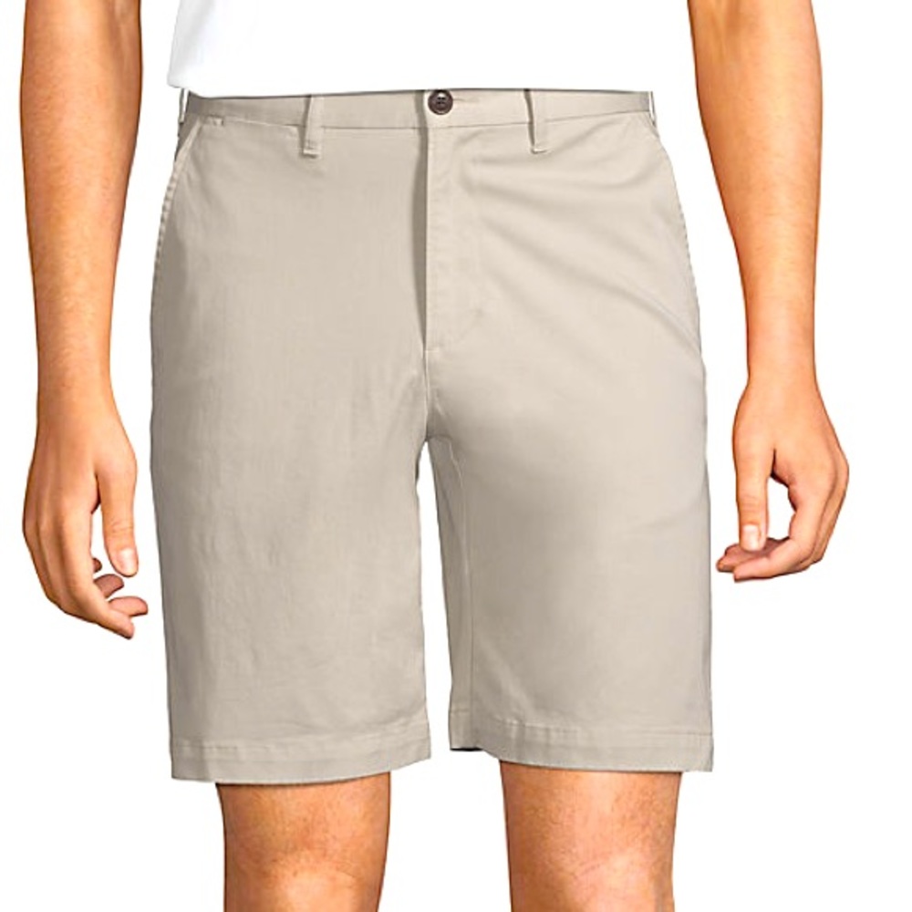Lands End Khaki Shorts Size 36